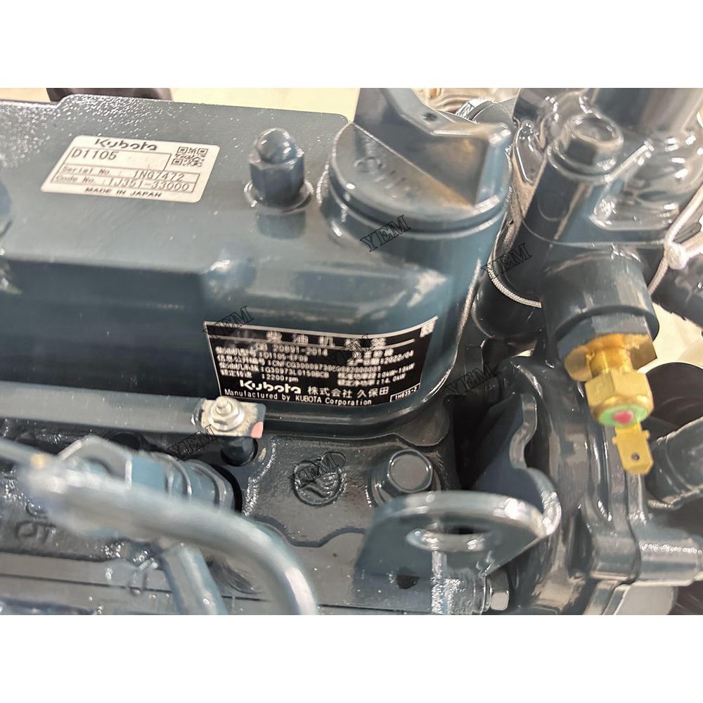 New D1105 Engine serial number 1NG7472 For Kubota Engine Assembly For Kubota