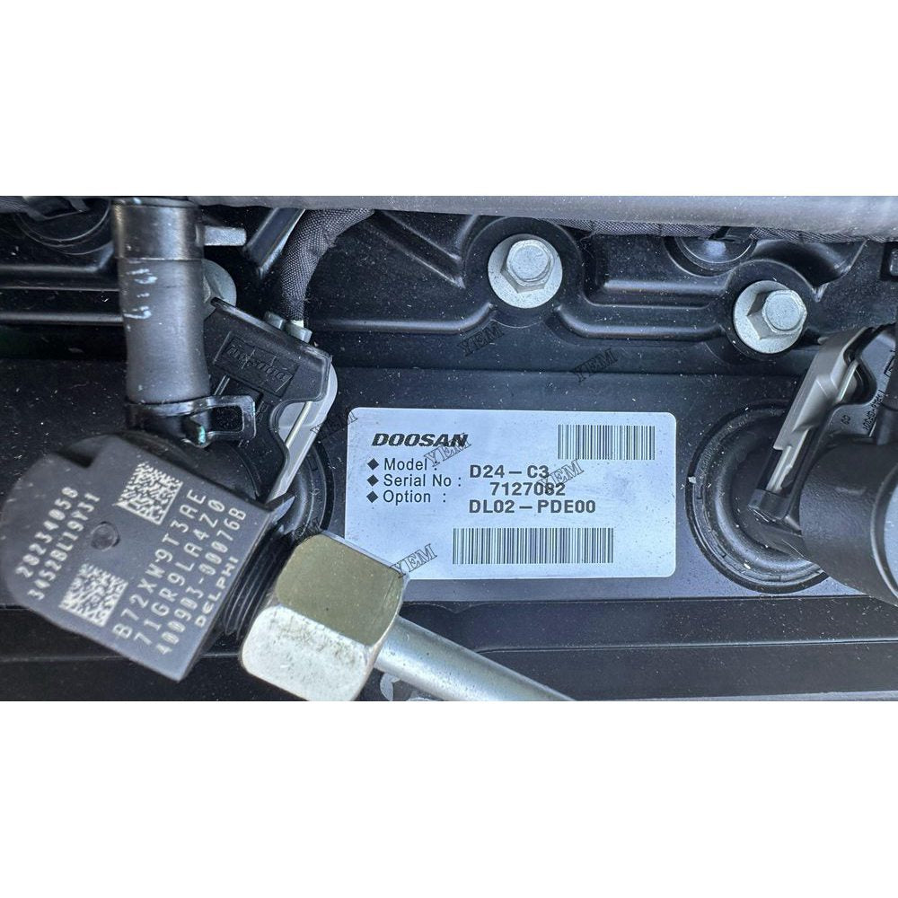 New D24-C3-CR Engine serial number 7127082 For Doosan Engine Assembly