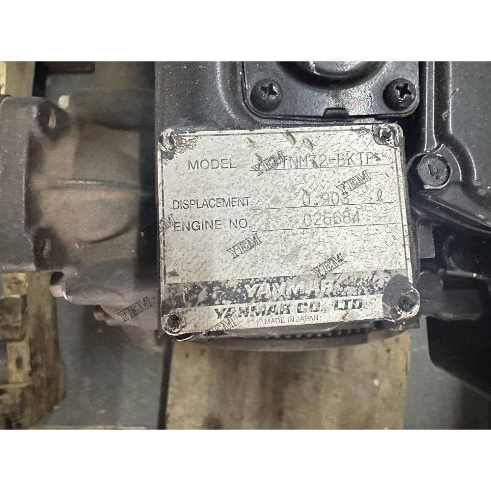 Used 3TNM72 Engine For Yanmar Engine Assembly