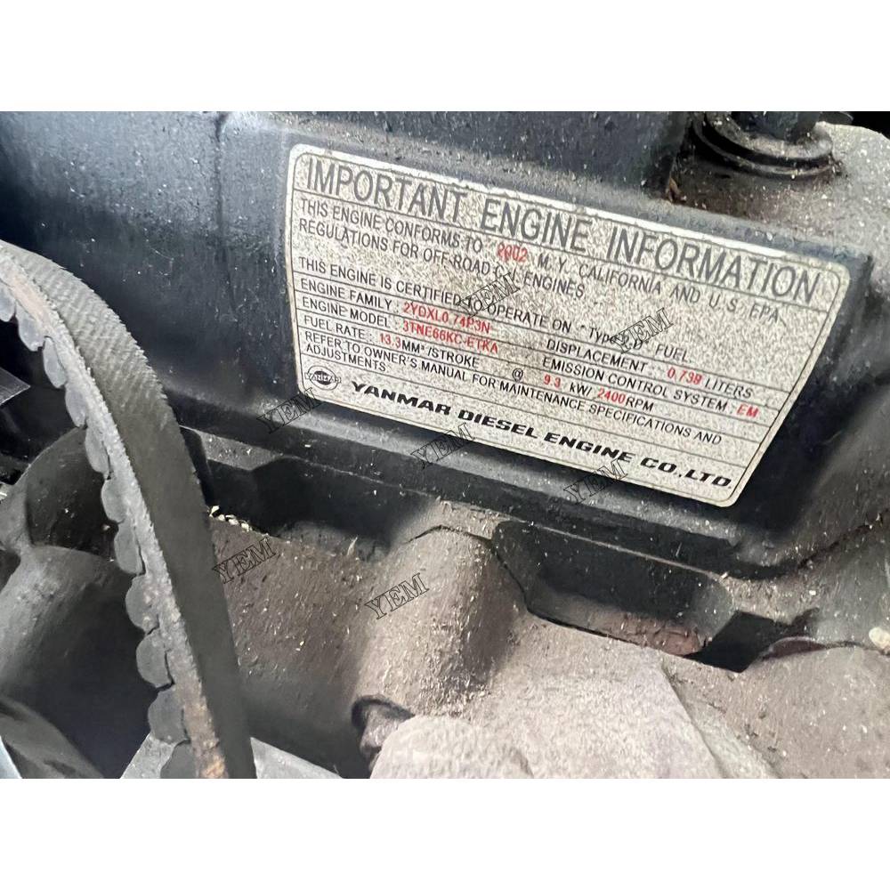 3TNE66 Engine serial number A2697 For Yanmar Engine Assembly