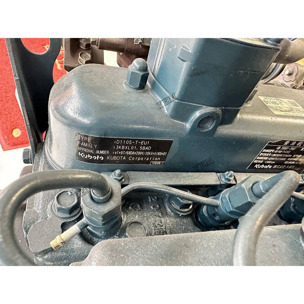 D1105-T-ES03 Engine serial number 1CR1268 For Kubota Engine Assembly For Kubota