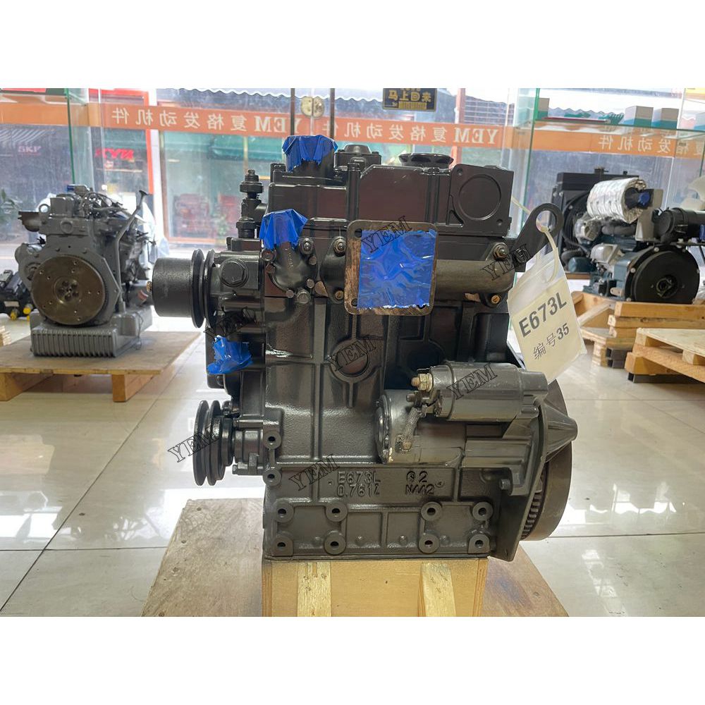 Used E673L Engine serial number OO331 For Shibaura Engine Assembly For Shibaura