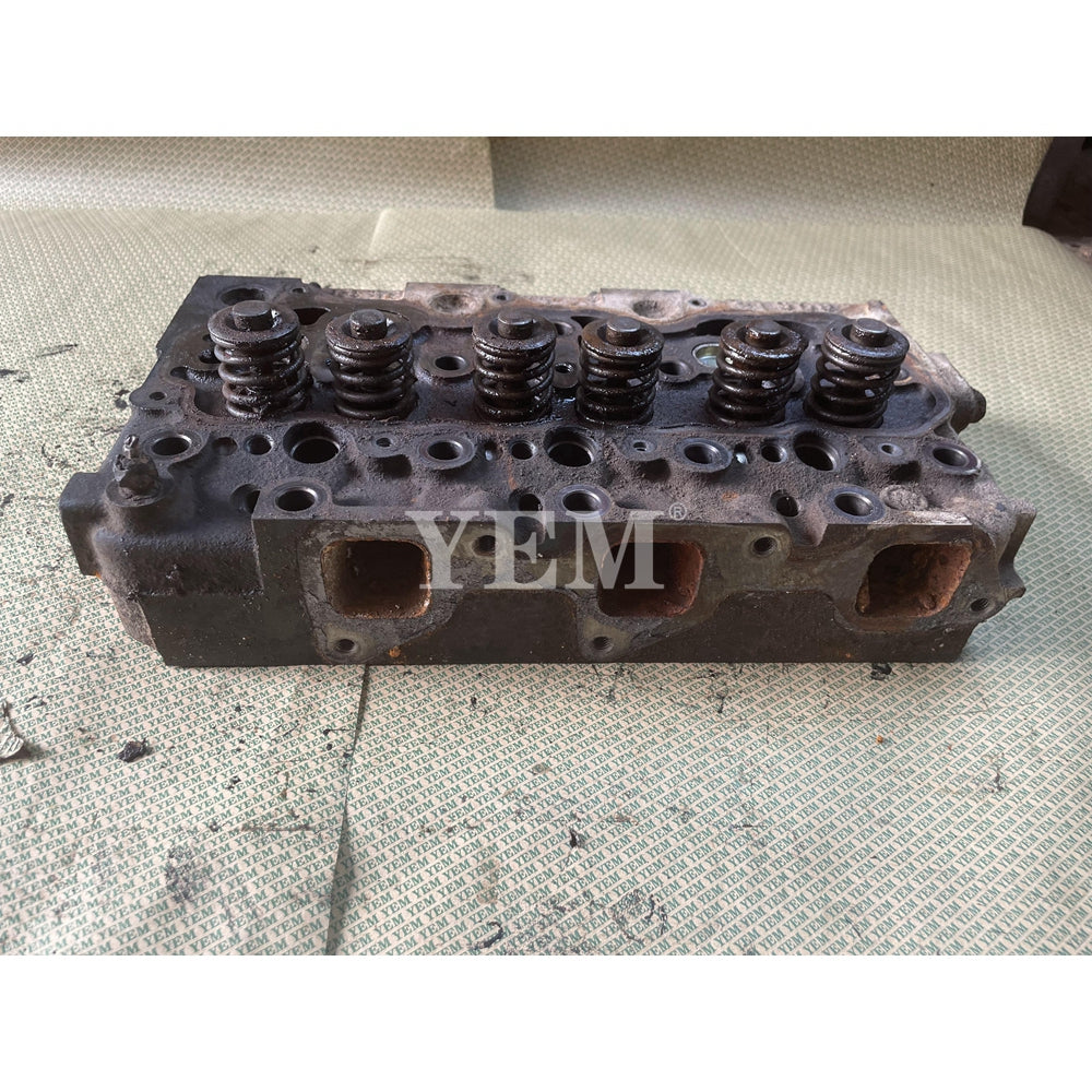 SECOND HAND CYLINDER HEAD ASSY FOR KUBOTA D1503 DI DIESEL ENGINE PARTS For Kubota