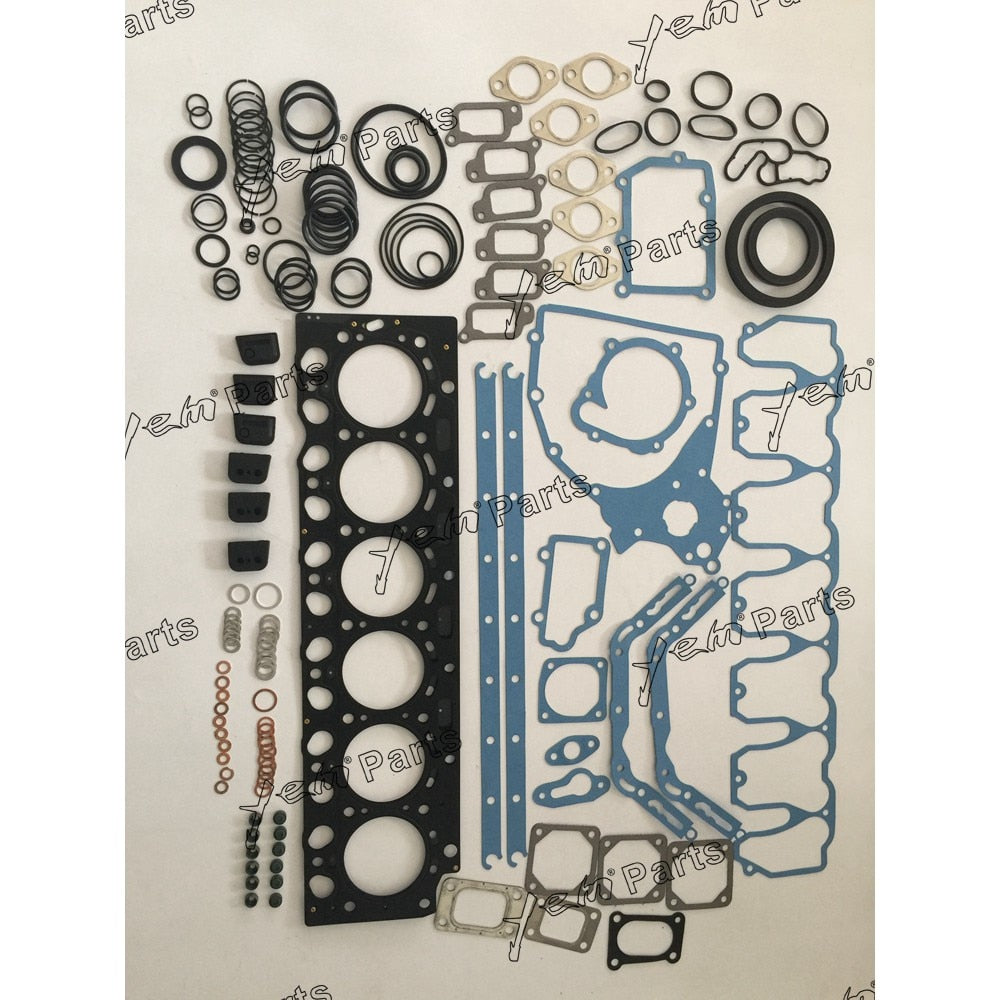 D6D OVERHAUL REPAIR KIT WITH PISTON RING FULL GASKET SET BEARING VALVESS FOR VOLVO DIESEL ENGINE PARTS For Volvo