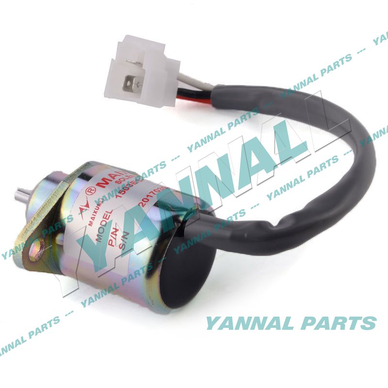 1503ES-12A5UC5S FUEL STOP SOLENOID 12V FOR EXCAVATOR ENGINE PARTS For Other