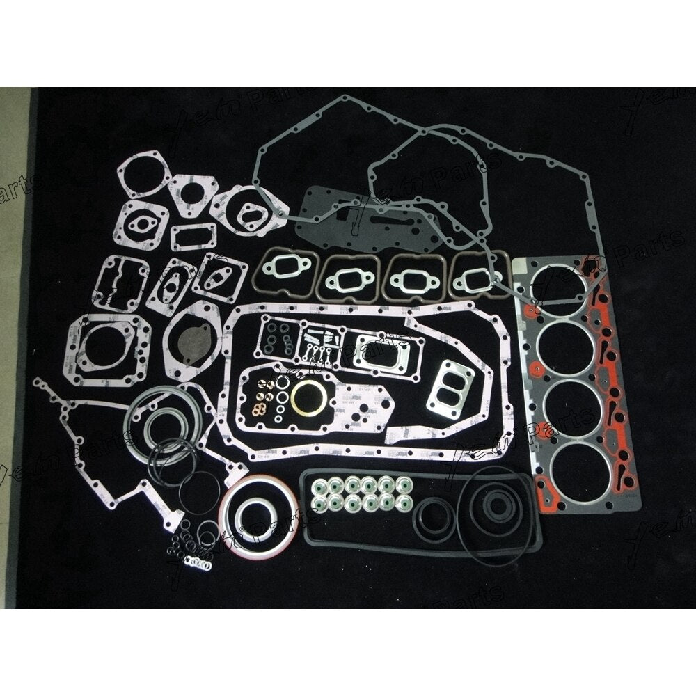 4BT 3.9L OVERHAUL REPAIR KIT WITH PISTON RING FULL GASKET SET BEARING VALVES FOR CUMMINS DIESEL ENGINE PARTS For Cummins