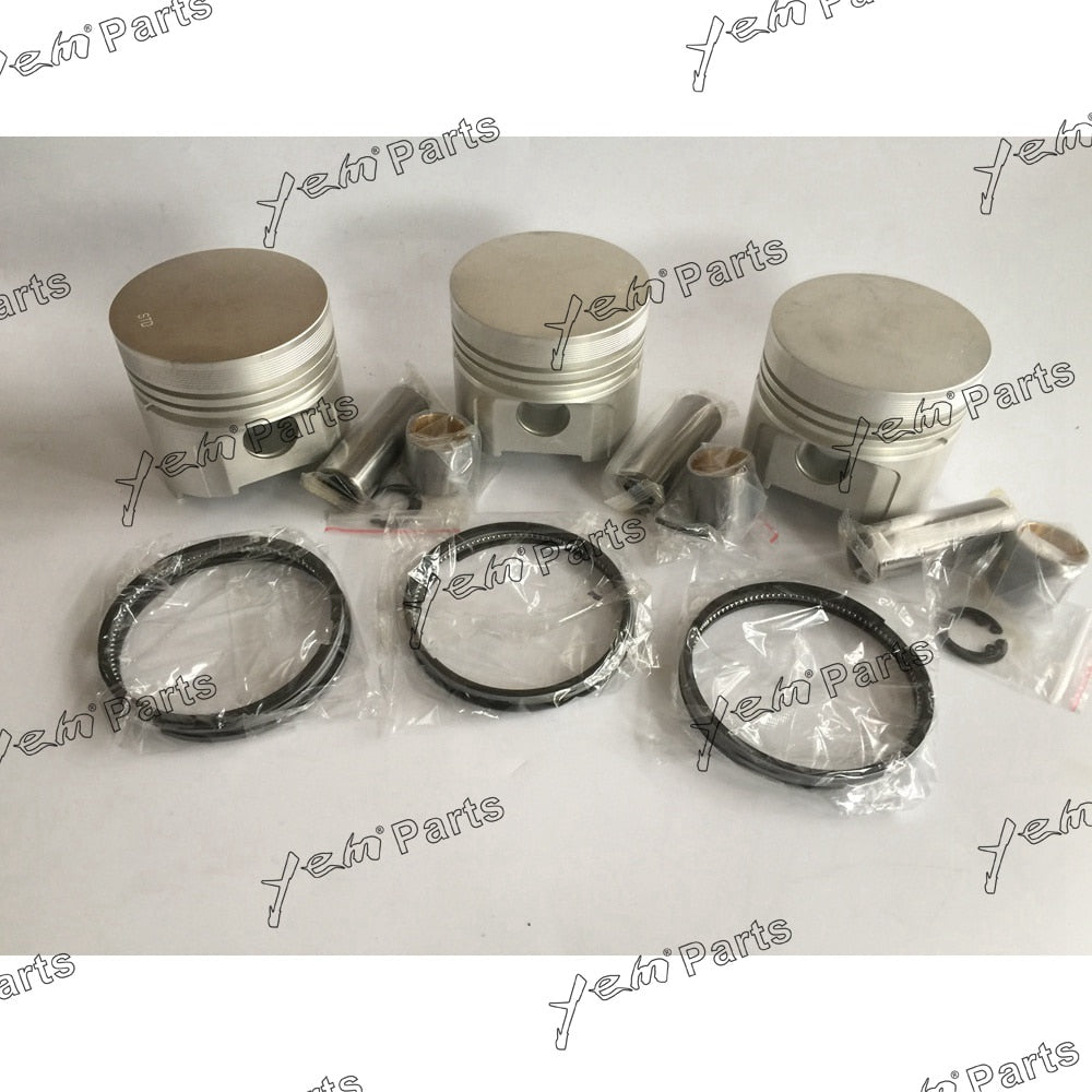 D1101 PISTON + PISTON RING FOR KUBOTA DIESEL ENGINE PARTS For Kubota