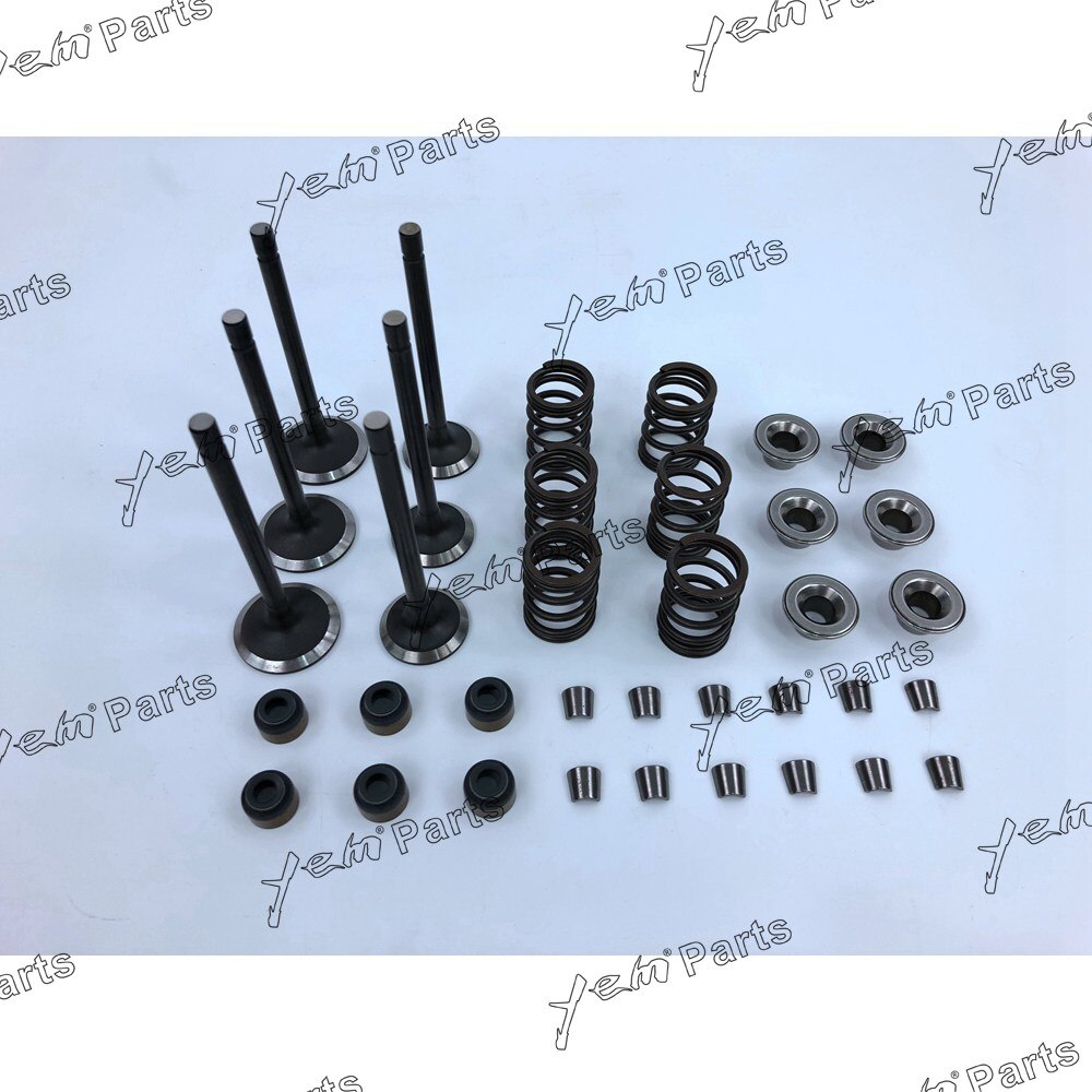 D1463 VALVE TRAIN KIT VALVE SPRING RETAINER COLLET FOR KUBOTA DIESEL ENGINE PARTS For Kubota