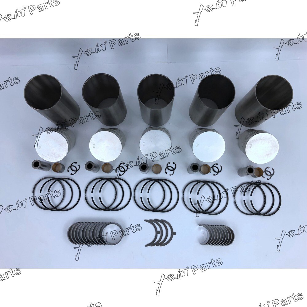 F2302 PISTON +PISTON RING + LINER + BEARINGS FOR KUBOTA DIESEL ENGINE PARTS For Kubota