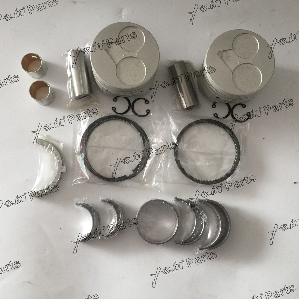 Z482 OVERHAUL KIT WITH PISTON,PISTON RING,BUSHING,ENGINE BEARING,THRUST WASHER FOR KUBOTA DIESEL ENGINE PARTS For Kubota