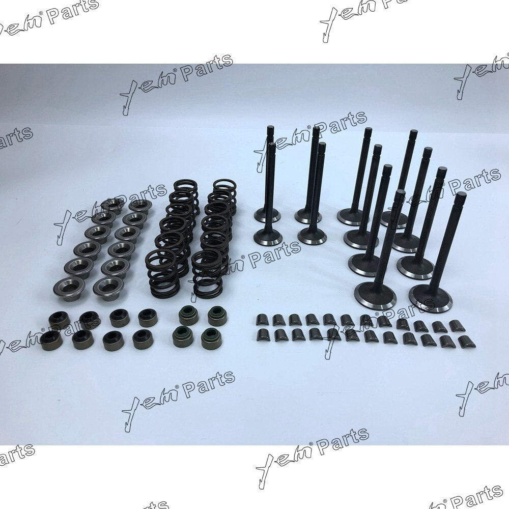 V3300 IDI ENGINE VALVE TRAIN KIT VALVE SPRING RETAINER COLLET FOR KUBOTA DIESEL ENGINE PARTS For Kubota