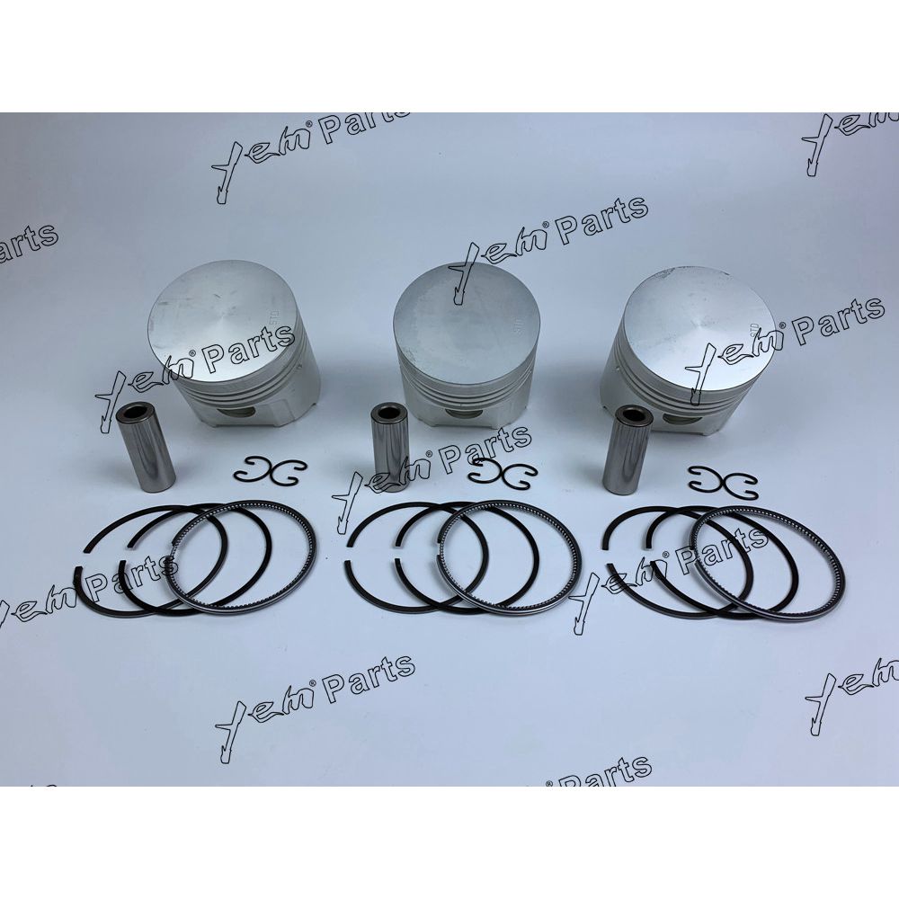 D1402 D1402IDI D1402-IDI PISTON + PISTON RINGS +0.5 FOR KUBOTA DIESEL ENGINE PARTS For Kubota
