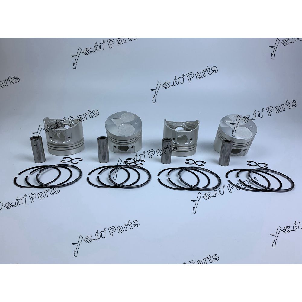 V1305 PISTON + PISTON RINGS SET +0.5 FOR KUBOTA DIESEL ENGINE PARTS For Kubota