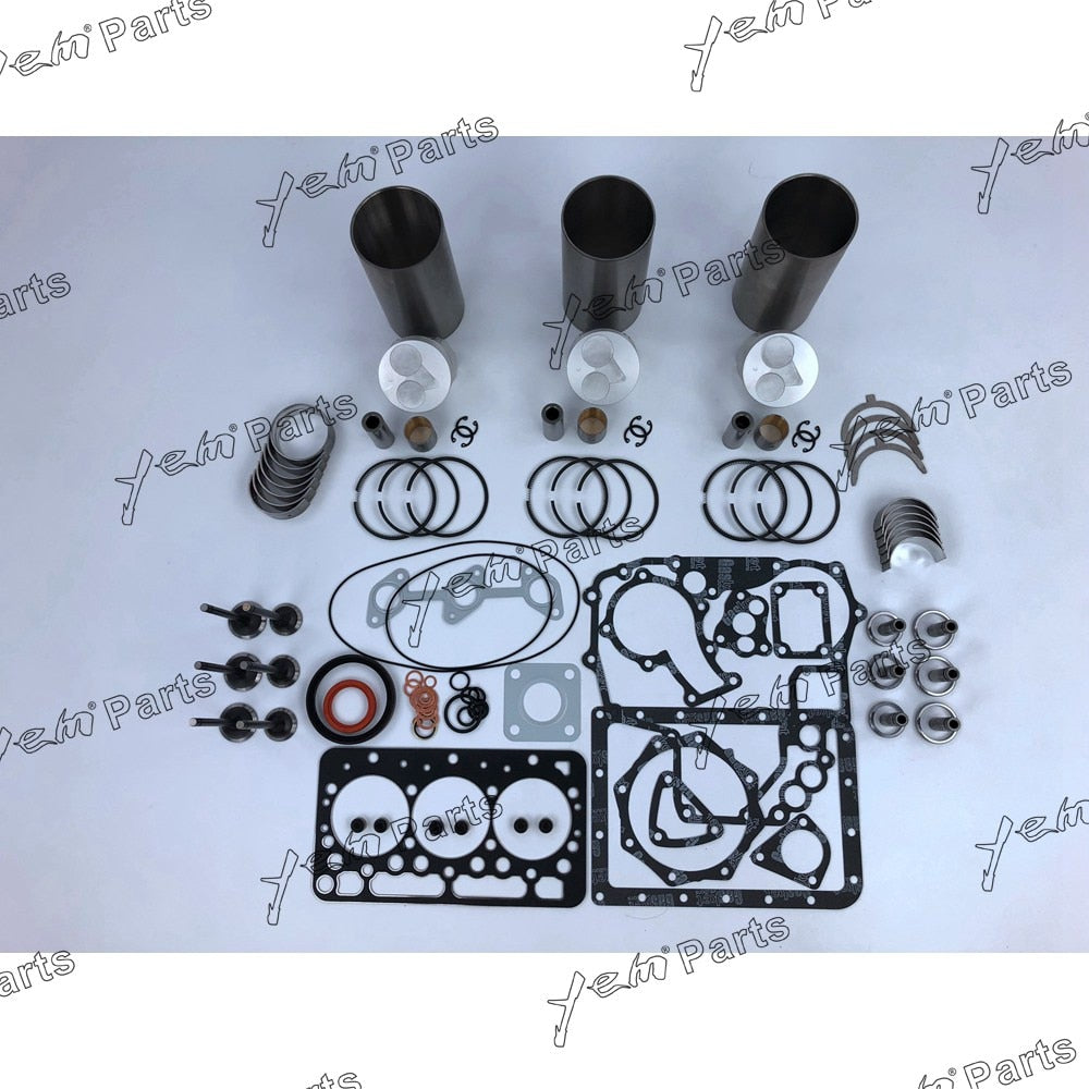 D722 REPAIR KIT PISTON + PISTON RING + BEARING + FULL GASKET KIT FOR KUBOTA DIESEL ENGINE PARTS For Kubota
