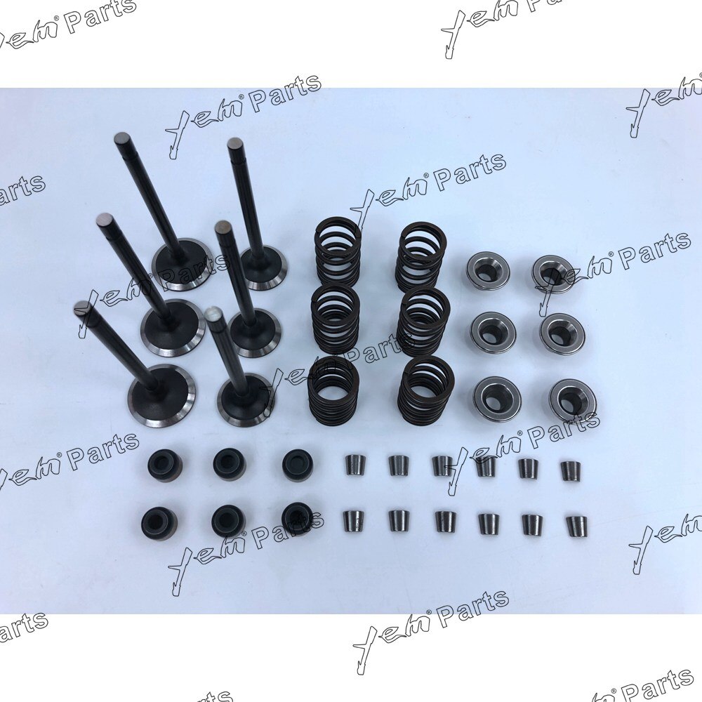 D1803 VALVE TRAIN KIT VALVE SPRING RETAINER COLLET FOR KUBOTA DIESEL ENGINE PARTS For Kubota