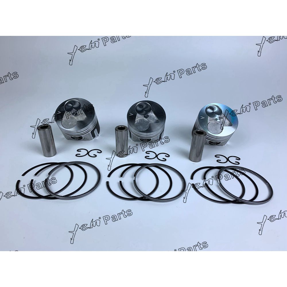 D782 PISTON + PISTON RINGS +0.5 FOR KUBOTA DIESEL ENGINE PARTS For Kubota