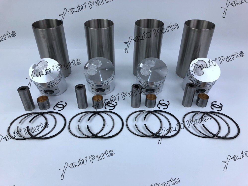 4TNE92 4D92 LINER KIT WITH PISTON + PISTON RING + CYLINDER LINER FOR YANMAR DIESEL ENGINE PARTS For Yanmar