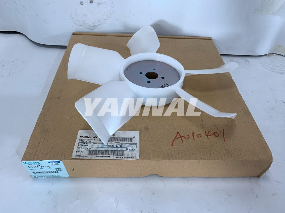 KUBOTA V2403-CR FAN BLADE 19629-74110