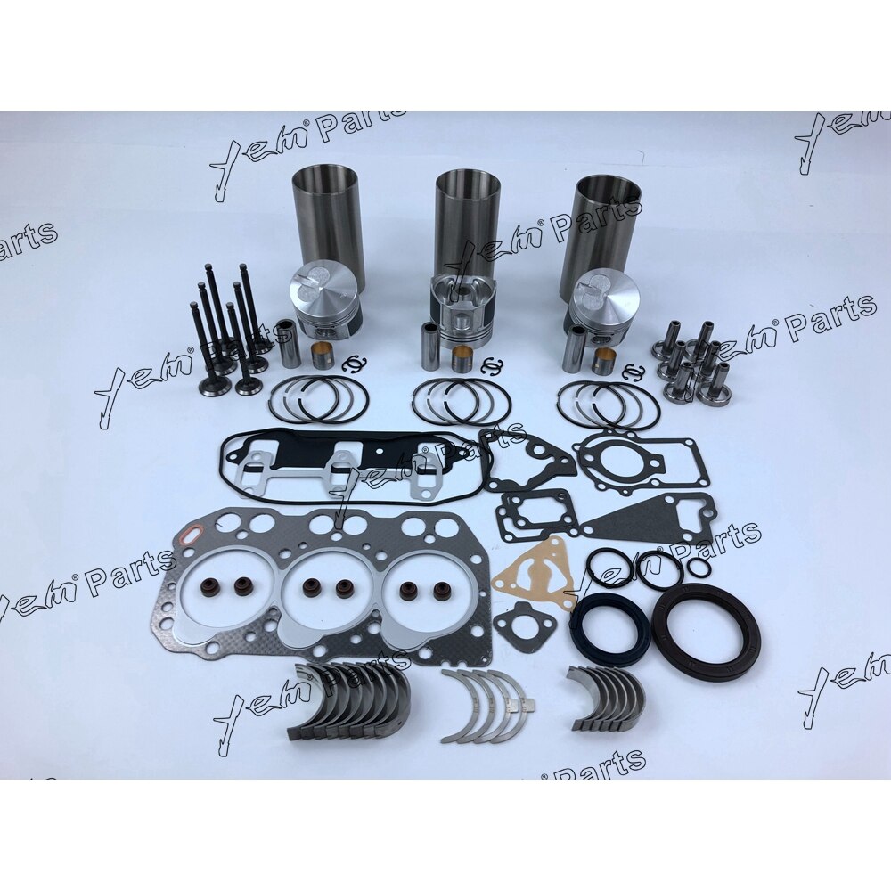3TNA72 REBUILD KIT WITH PISTON RING BEARING VALVESS FOR YANMAR DIESEL