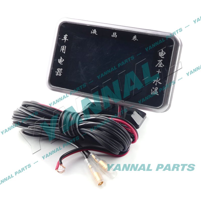 DOOSAN WATER TEMPERATURE + VOLTAGE LCD DUAL DISPLAY For Doosan