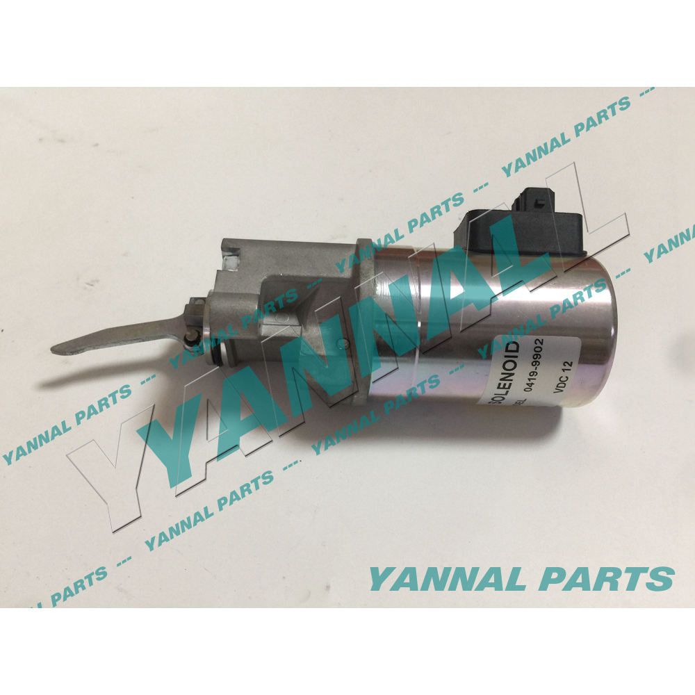 0419-9902 FUEL STOP SOLENOID FOR EXCAVATOR ENGINE PARTS For Other