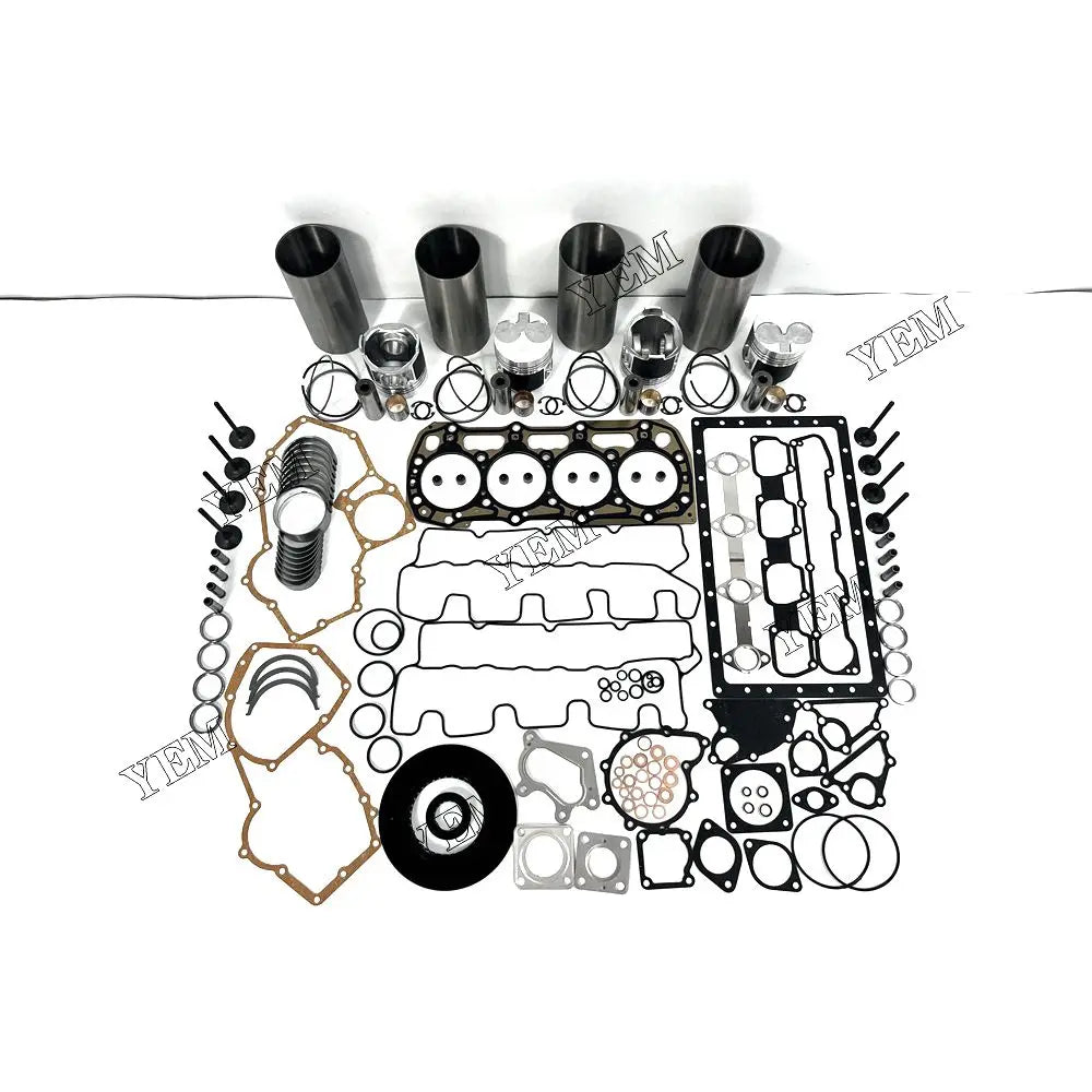 competitive price Overhaul Rebuild Kit With Gasket Set Bearing-Valve Train For Shibaura N844L excavator engine part YEMPARTS