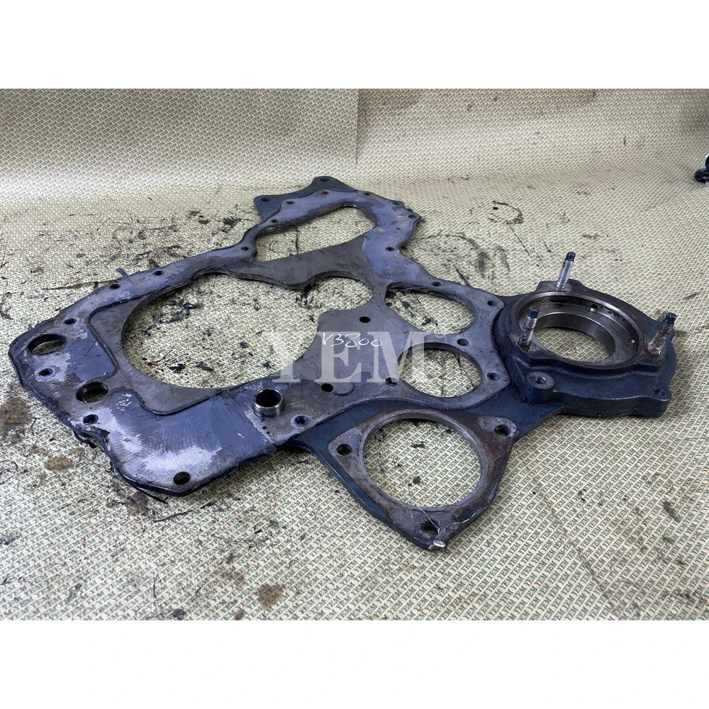 USED V3800 GEAR CASE COVER PLATE 1J508-51940 FOR KUBOTA DIESEL ENGINE SPARE PARTS For Kubota