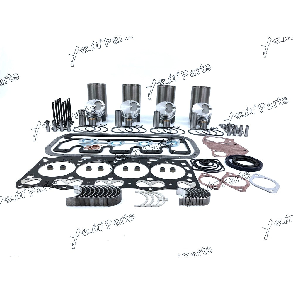 YEM Engine Parts Piston ,Full Gasket, Bearing, Rings, Bush,Thrust Washer For Isuzu 4LE1 Engine For Isuzu