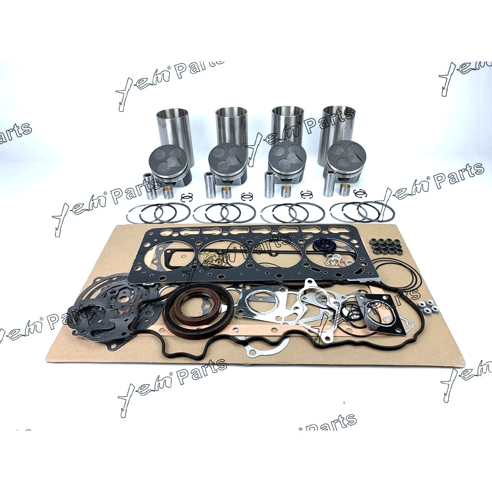 YEM Engine Parts STD 16 Valves Full Gasket Kit Set For Kubota V3600 V3600T Engine For Kubota