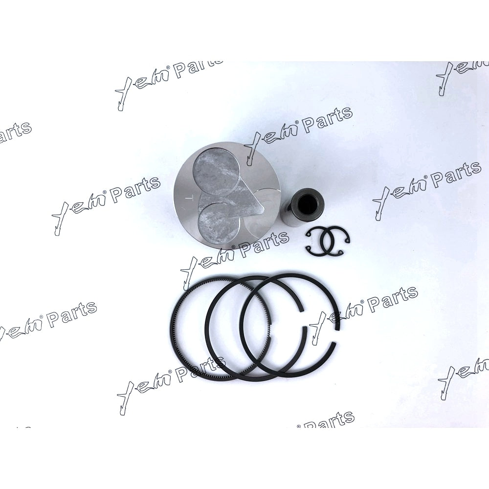 YEM Engine Parts Piston + Ring Kit Set STD 78mm For Kubota V1505-T x4PCS Engine Parts For Kubota