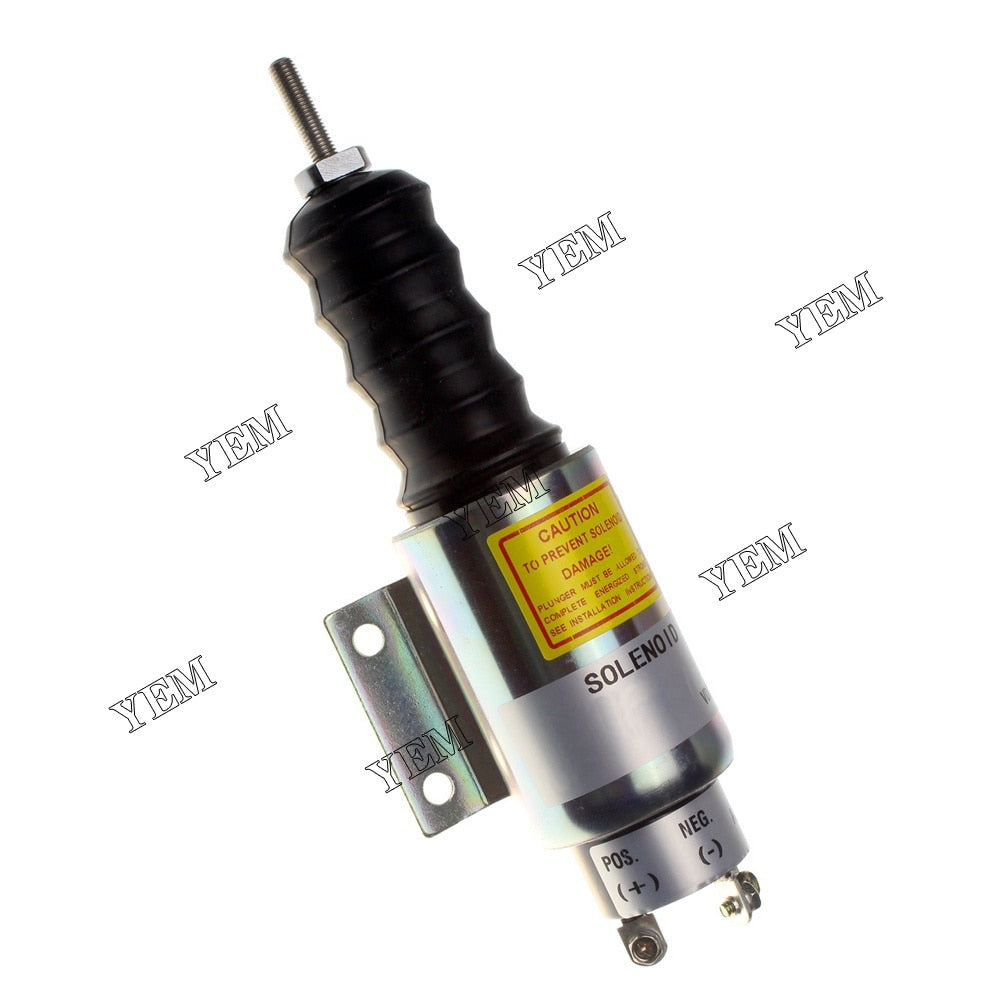 YEM Engine Parts Stop Solenoid SA-3846 2001-12E2U1B2S2A with 3 Terminals For Woodward 2000 Series For Other