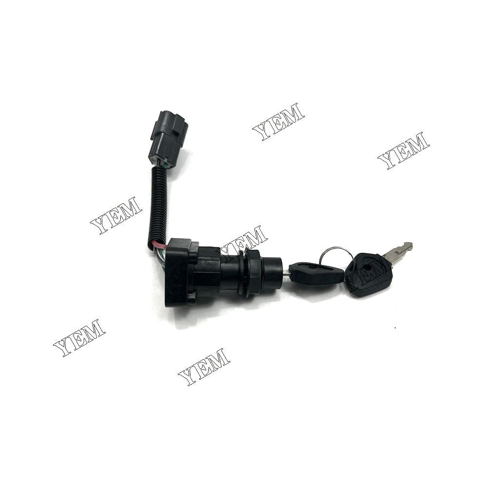 yemparts Excavator KX018 KX057 KX41 Ignition Switch RC461-53960 For Kubota Diesel Engine FOR KUBOTA