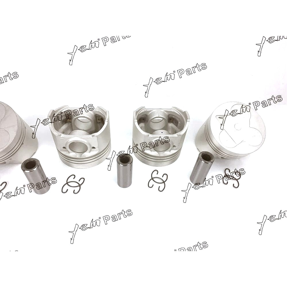 YEM Engine Parts Piston Set STD 98mm For Kubota V3300-DI Engine Parts For Kubota
