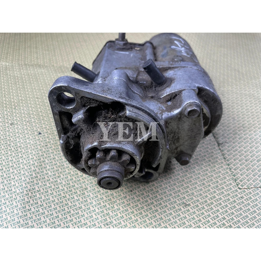 SECOND HAND STARTER 9T FOR KUBOTA F2803 DIESEL ENGINE PARTS For Kubota