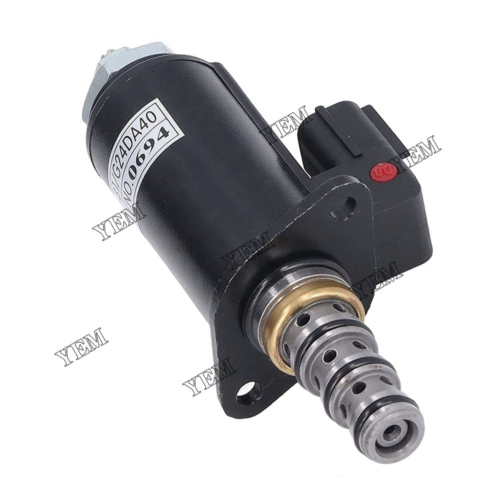 YEM Engine Parts Solenoid Valve KWE5K-31/G24D40 YN35V00020F1 For Kobelco SK200-6 SK135SR SK250-6E For Kobelco