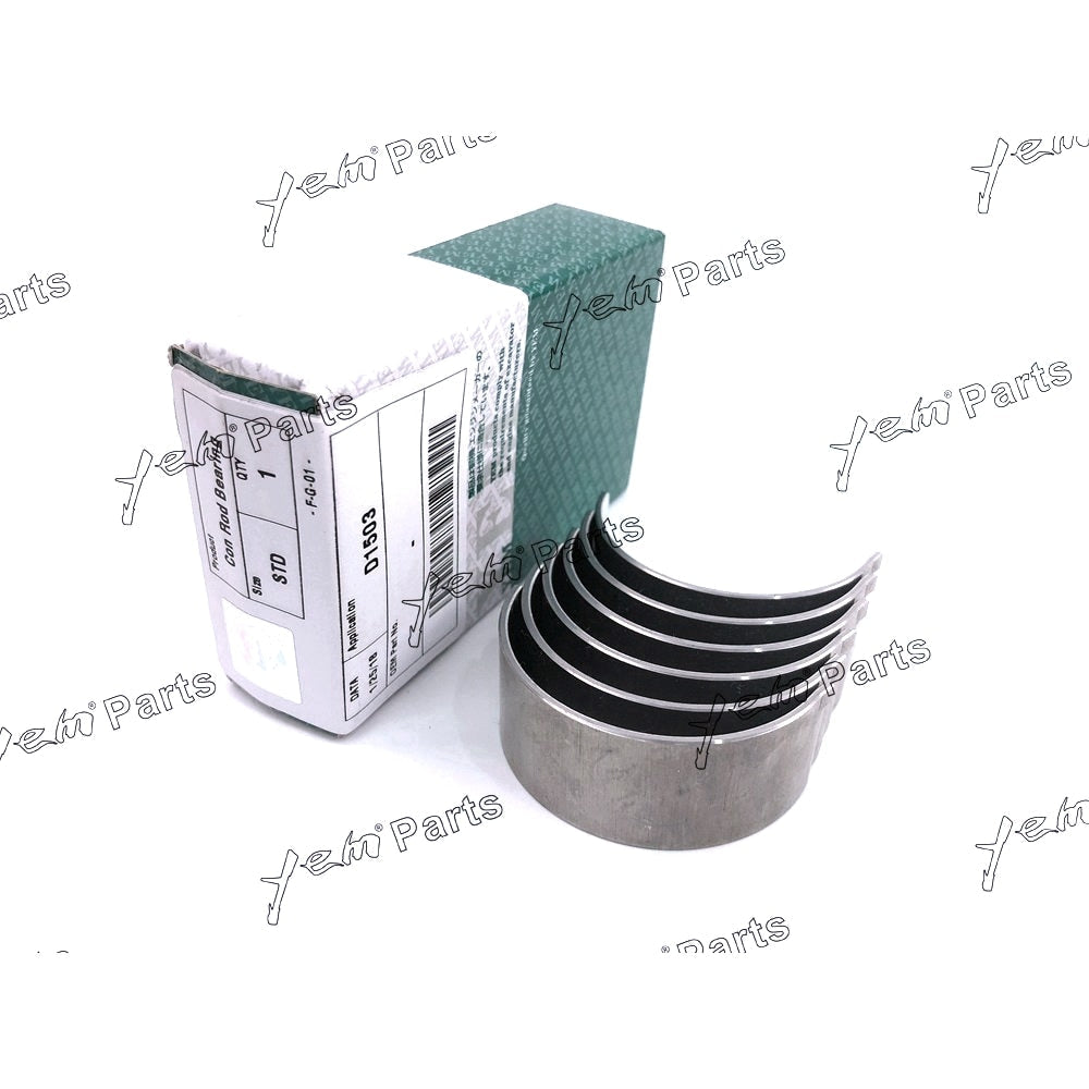 YEM Engine Parts Connecting Rod Bearing Oversize + 0.25mm For Kubota D1503 Engine Parts For Kubota