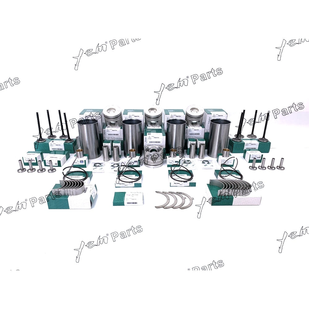 YEM Engine Parts Rebuild Kit For Isuzu 4JB1 2.8L Non-Turb For Bobcat Crankshaft&Oil Pump&Connect Rods For Isuzu