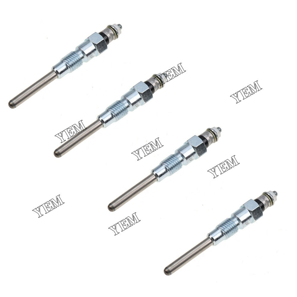 YEM Engine Parts For Kubota V3300 V3600 V3800 New Glow plug 6415-65512 16415-65510-Qty 4 For Kubota