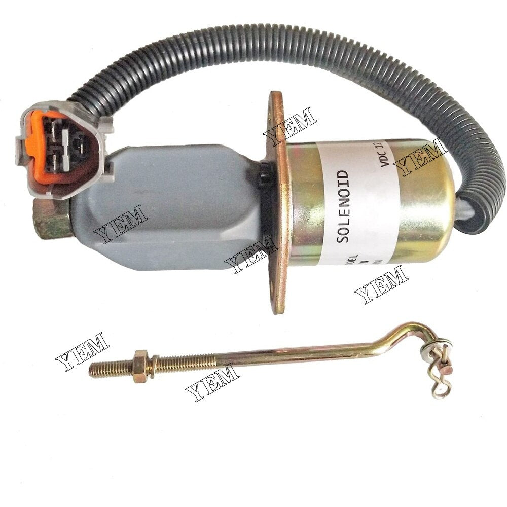 YEM Engine Parts For Cummins Shut Down Solenoid 1752ES RSV Shutoff Solenoid SA-4014-12 12V For Cummins