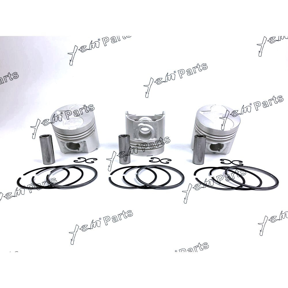 YEM Engine Parts Piston + Ring Kit Oversize 80mm (+0.50mm) For Kubota V1903 / D1403 Engine Parts For Kubota
