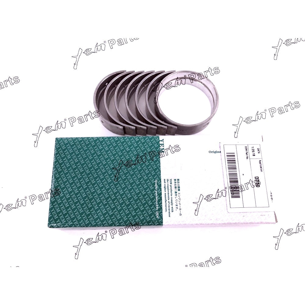 YEM Engine Parts Main Bearing Oversize +0.50mm For Kubota D750 / D850 / D950 Engine Parts For Kubota