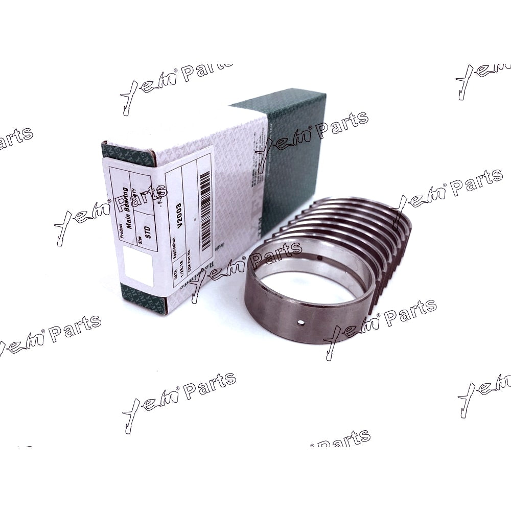 YEM Engine Parts Main Bearing Oversize + 0.25mm For Kubota V2003 Engine Parts For Kubota
