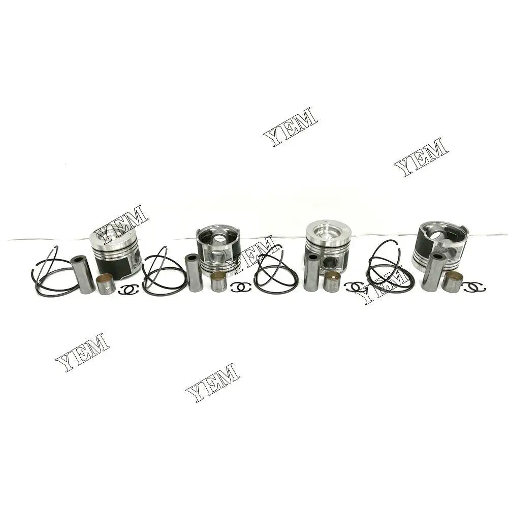 1 year warranty For Mitsubishi Engine Piston With Cylinder Piston Ring STD S4S engine Parts YEMPARTS