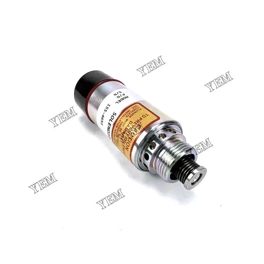 1 year warranty For Caterpillar 1255772 Fuel Shutdown Solenoid 3114 engine Parts YEMPARTS