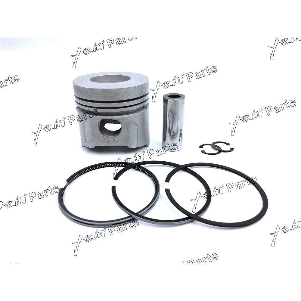 YEM Engine Parts STD 1 set Piston ( Clip & Pin) & Ring For Kubota V1902/ D1402 Engine 85MM For Kubota
