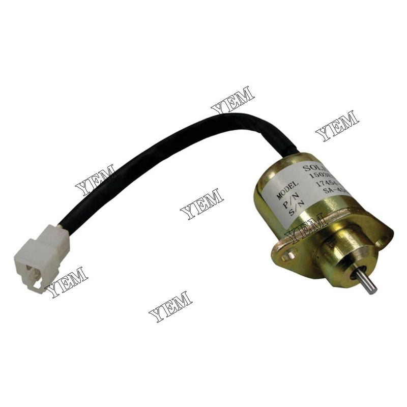 YEM Engine Parts Fuel Shutoff Solenoid 1745460010 For Kubota