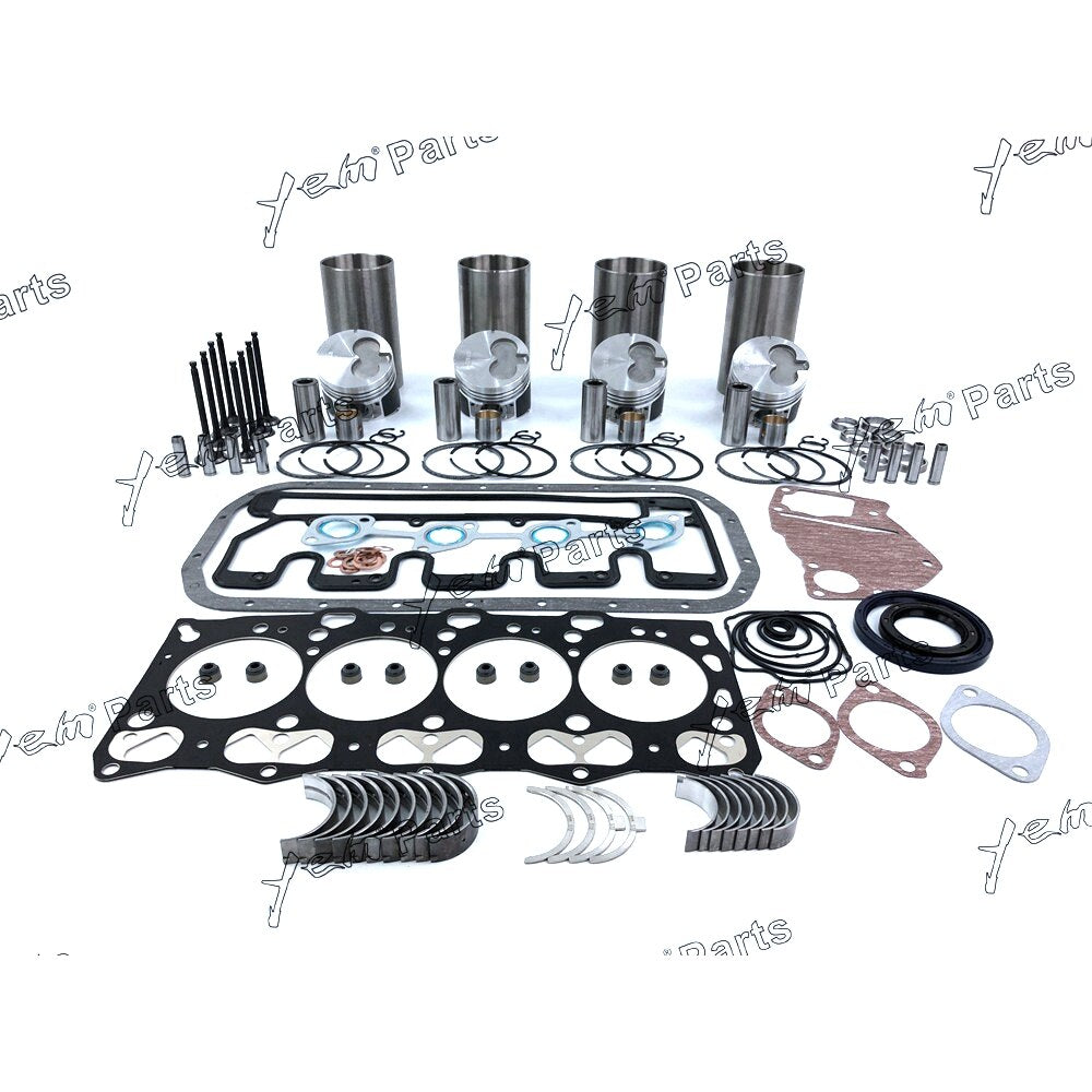 YEM Engine Parts Piston ,Full Gasket, Bearing, Rings, Bush,Thrust Washer For Isuzu 4LE1 Engine For Isuzu
