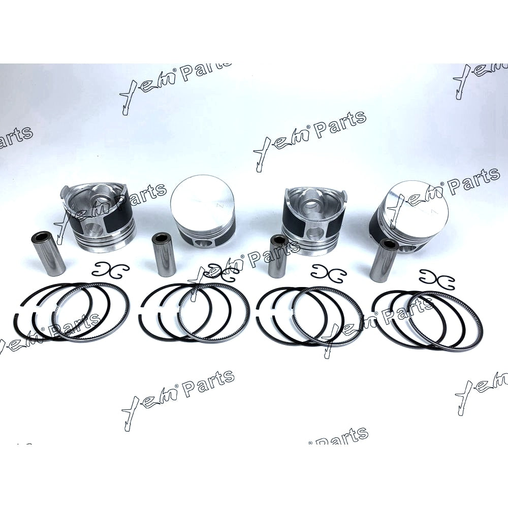 YEM Engine Parts Piston + Ring Kit Set STD 72mm For Kubota ZB600 / D850 / V1100 Engine Parts For Kubota