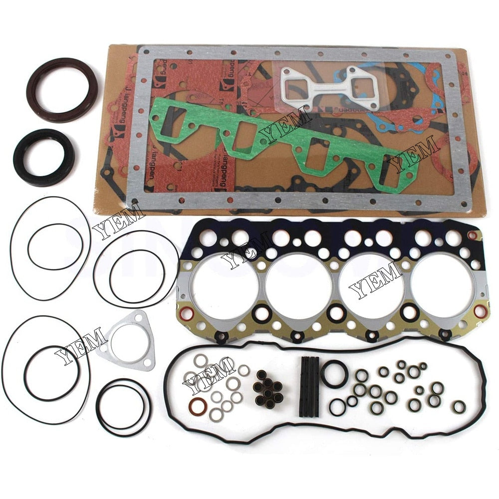 YEM Engine Parts 3044C S4S Engine Overhaul Gasket Kit For Mitsubishi CAT 246B 262B 277B Loaders For Caterpillar