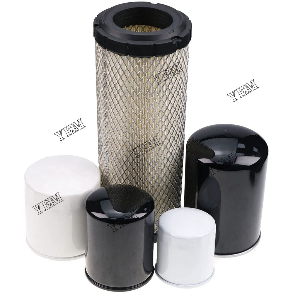 YEM Engine Parts Filter Kit LVA21128 For JOHN DEERE Compact Utility Tractor 3032E 3036E 3038E For John Deere